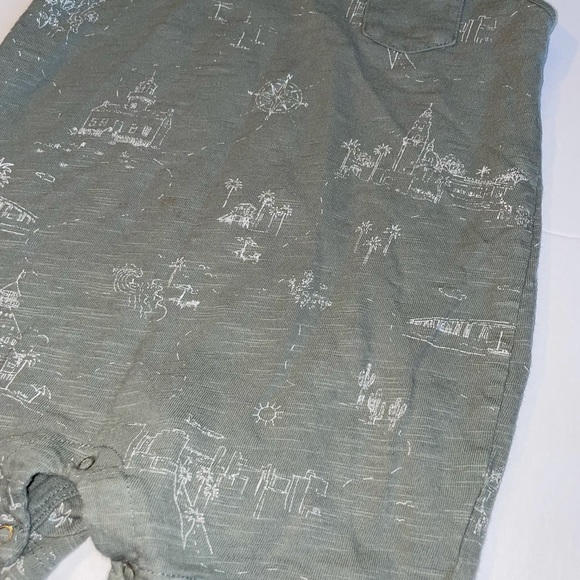 Rylee+Cru Coronado Print Tank Romper - Picture 6 of 7